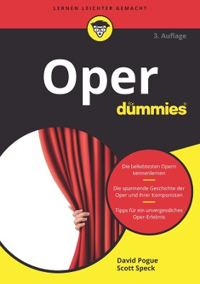 Cover of Oper für Dummies 3e