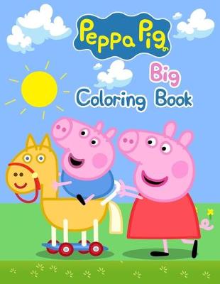 Book cover for Peppa Pig Big Coloring Book