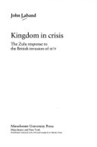 Cover of Kingdom in Crisis