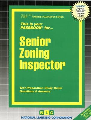 Book cover for Senior Zoning Inspector