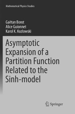 Cover of Asymptotic Expansion of a Partition Function Related to the Sinh-model