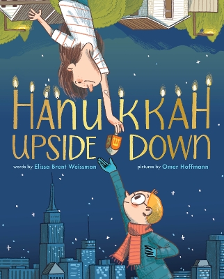 Book cover for Hanukkah Upside Down