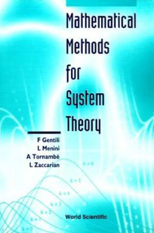 Cover of Mathematical Methods For System Theory
