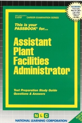 Cover of Assistant Plant Facilities Administrator