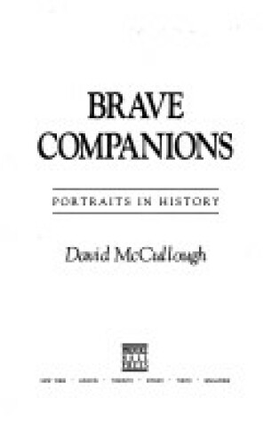 Cover of Brave Companions