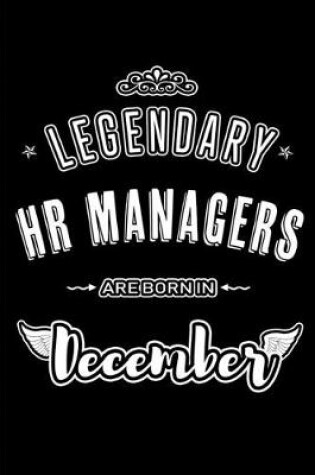 Cover of Legendary HR Managers are born in December