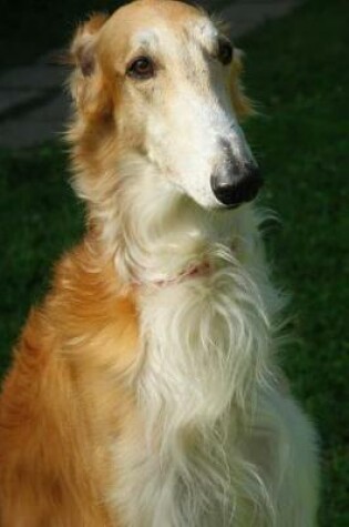 Cover of Russian Wolfhound Borzoi Dog Portrait Journal