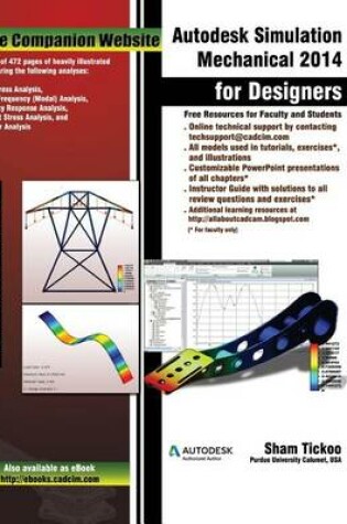 Cover of Autodesk Simulation Mechanical 2014 for Designers