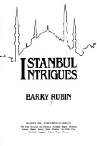 Cover of Istanbul Intrigues