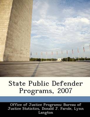 Book cover for State Public Defender Programs, 2007