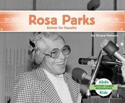 Book cover for Rosa Parks: Activist for Equality