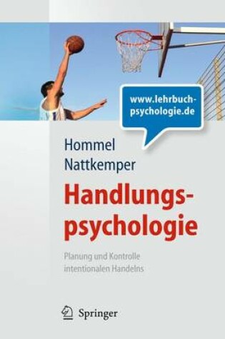 Cover of Handlungspsychologie. Planung und Kontrolle intentionalen Handelns