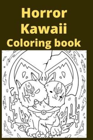 Cover of Horror Kawaii Coloring book