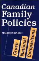 Cover of Canadian Family Policies