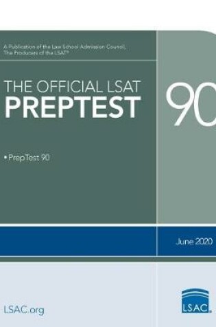 Cover of The Official LSAT Preptest 90