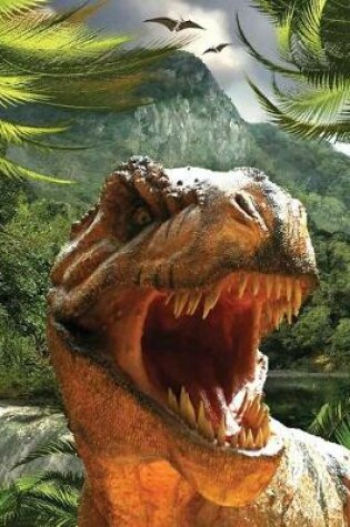 Cover of Tyrannosaurus Rex Dinosaur Composition Notebook, Narrow Ruled