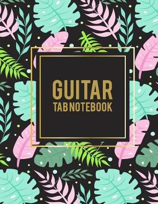 Book cover for Guitar Tab Notebook