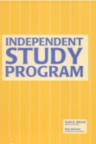 Cover of Independent Study Prog