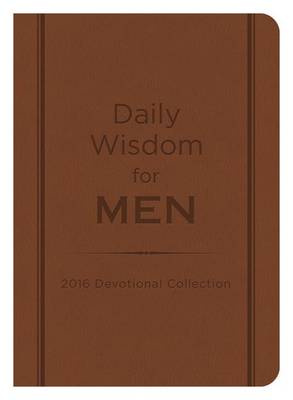 Book cover for Daily Wisdom for Men 2016 Collection