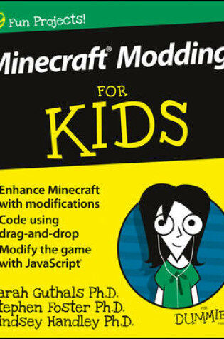 Cover of Minecraft Modding For Kids For Dummies