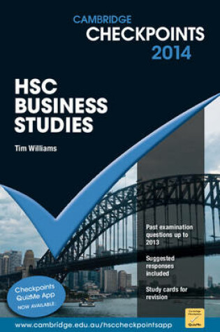 Cover of Cambridge Checkpoints HSC Business Studies 2014