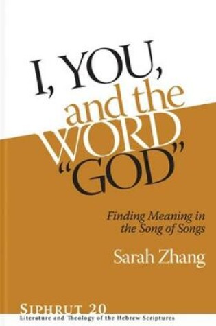 Cover of I, You, and the Word "God"