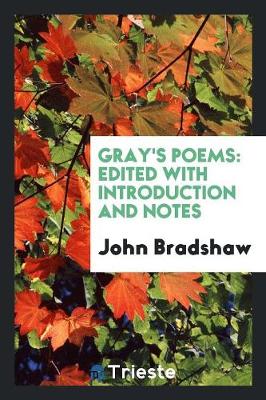 Book cover for Gray's Poems