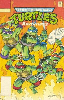 Book cover for Teenage Mutant Ninja Turtles Adventures Volume 16