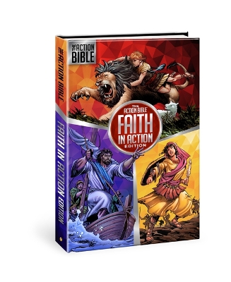 Book cover for The Action Bible: Faith in Action Edition