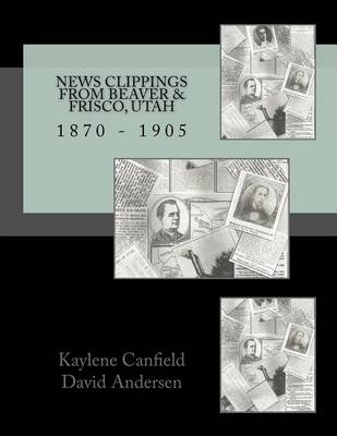 Book cover for News Clippings from Beaver & Frisco, Utah