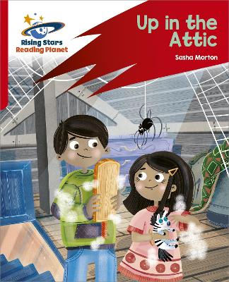 Book cover for Reading Planet: Rocket Phonics - Target Practice - Up in the Attic - Red A