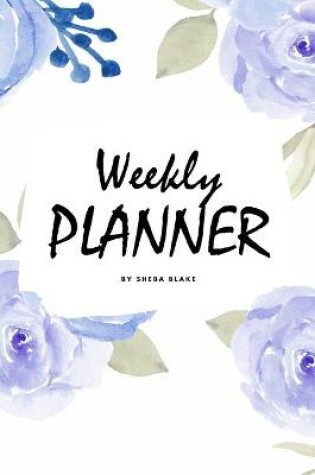 Cover of Weekly Planner - Blue Interior (6x9 Softcover Log Book / Tracker / Planner)