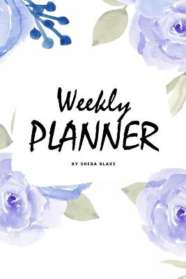 Book cover for Weekly Planner - Blue Interior (6x9 Softcover Log Book / Tracker / Planner)