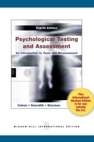 Cover of Psychological Testing and Assessment