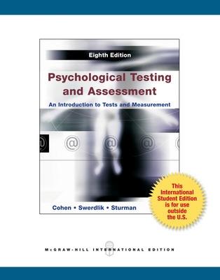 Book cover for Psychological Testing and Assessment