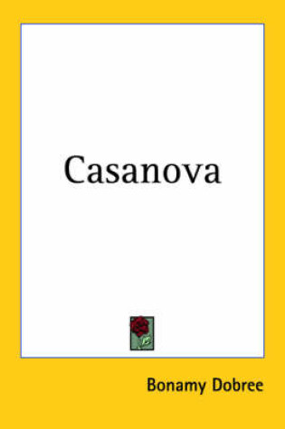 Cover of Casanova