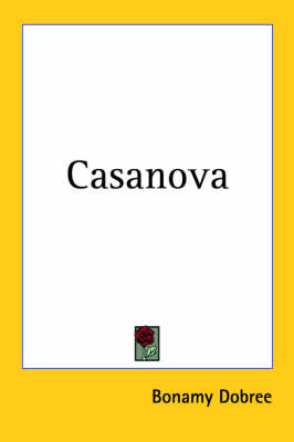 Book cover for Casanova