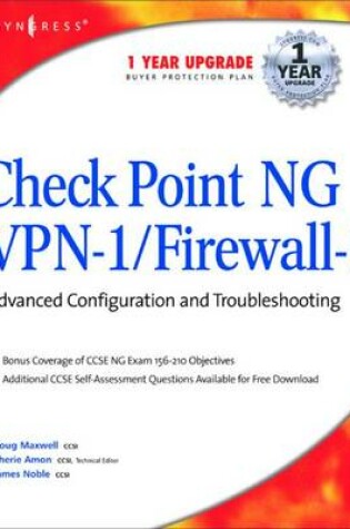 Cover of Checkpoint Ng VPN 1/Firewall 1