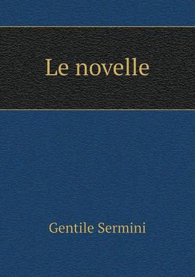 Book cover for Le novelle