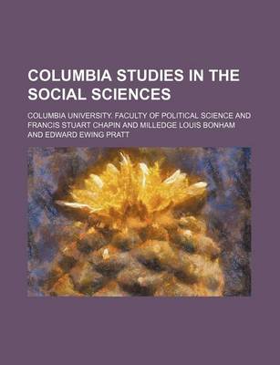 Book cover for Columbia Studies in the Social Sciences