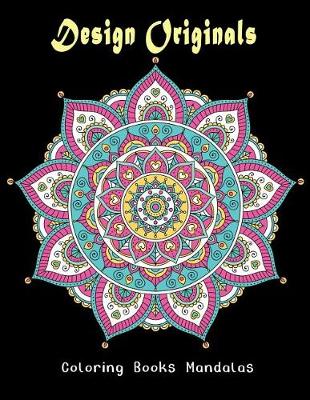 Book cover for Design Originals Coloring Books Mandalas