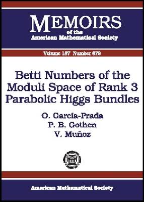 Cover of Betti Numbers of the Moduli Space of Rank 3 Parabolic Higgs Bundles