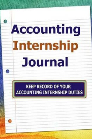 Cover of Accounting Internship Journal