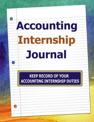 Book cover for Accounting Internship Journal