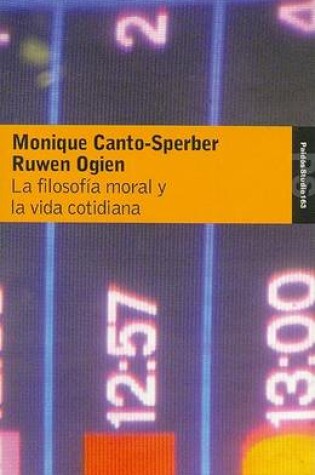 Cover of La Filosofia Moral y La Vida Cotidiana