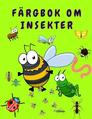 Book cover for Färgbok om insekter