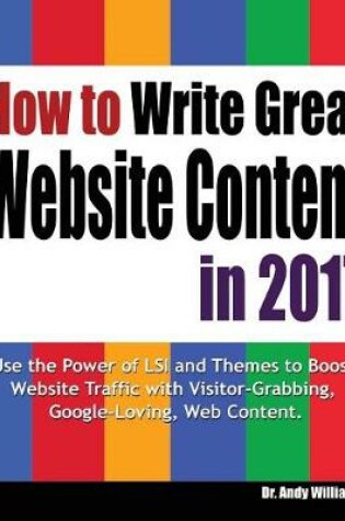 Cover of How to Write Great Website Content in 2017