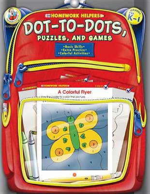 Book cover for Dot-To-Dot, Puzzles, and Games, Grades Pk - 1
