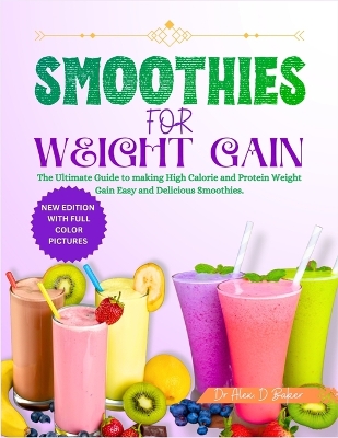 Book cover for Smoothies for Weight Gain