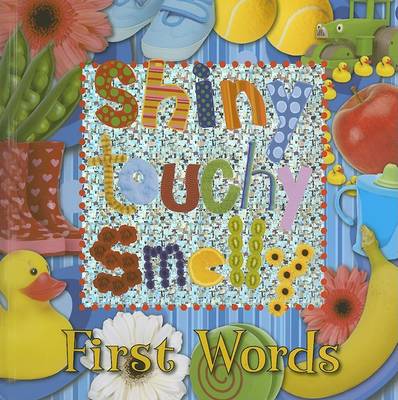 Book cover for Shiny Touchy Smelly First Words